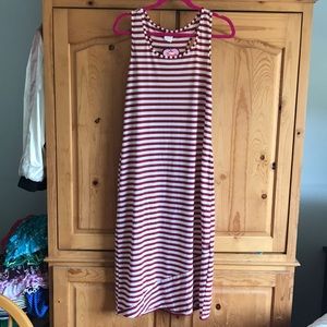 Striped tank dress